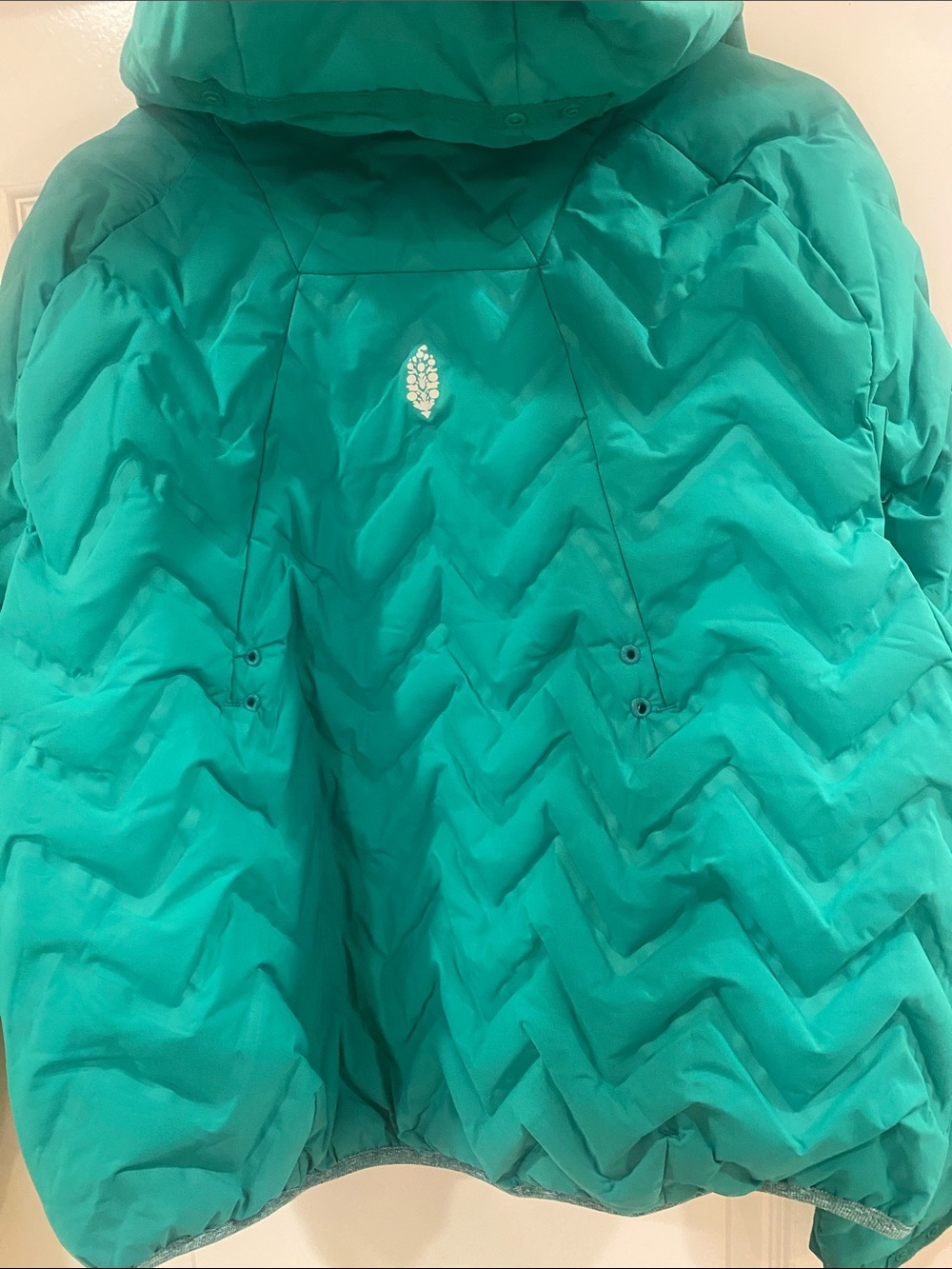 Free People FP movement emerald Gettin Lost Packable Puffer jacket NWT - Picture 11 of 14